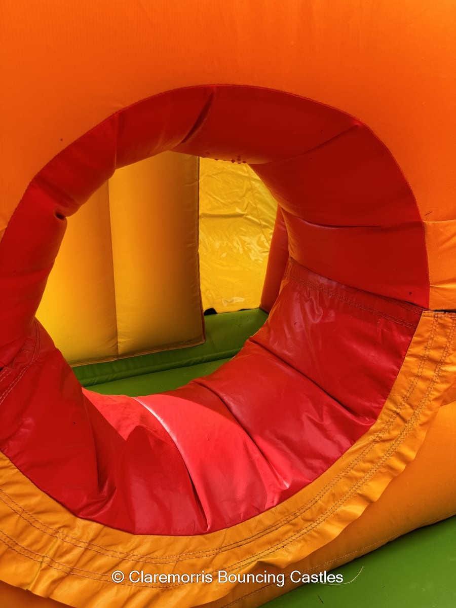 50 Foot Jurassic High Slide Obstacle Course - Bouncy Castle ...